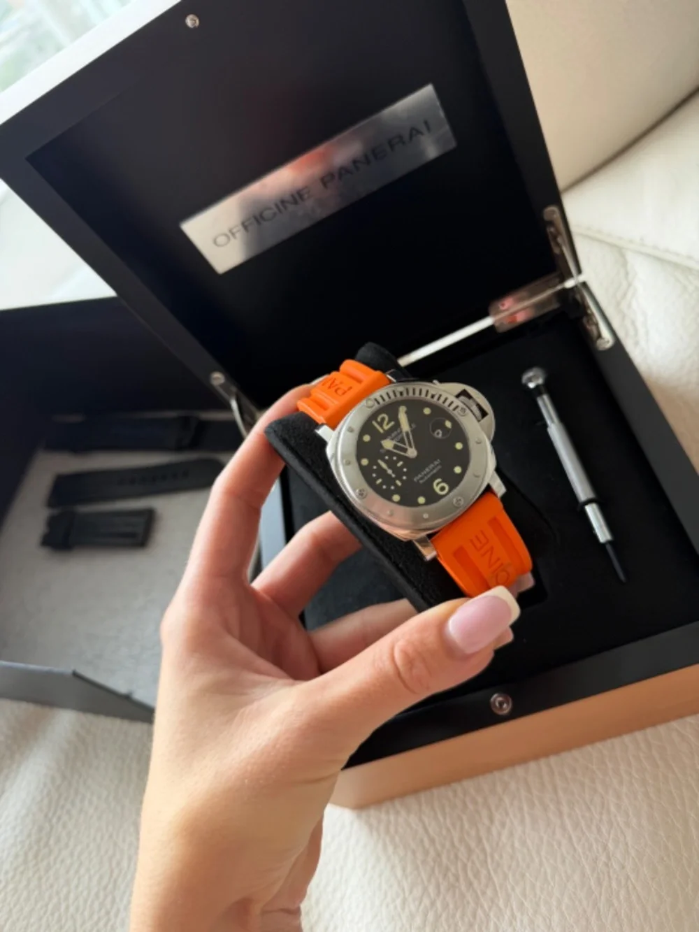 🧡 Officine Panerai Luminor Submersible 1950 3 Days Automatic - PAM 00682 🧡